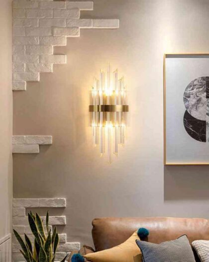 Post Modern Fire Sticks Wall Lamp